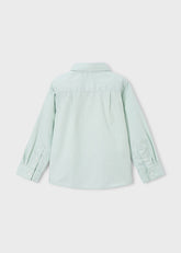 Camisa Líneas Verde Menta Niño Mayoral estilo